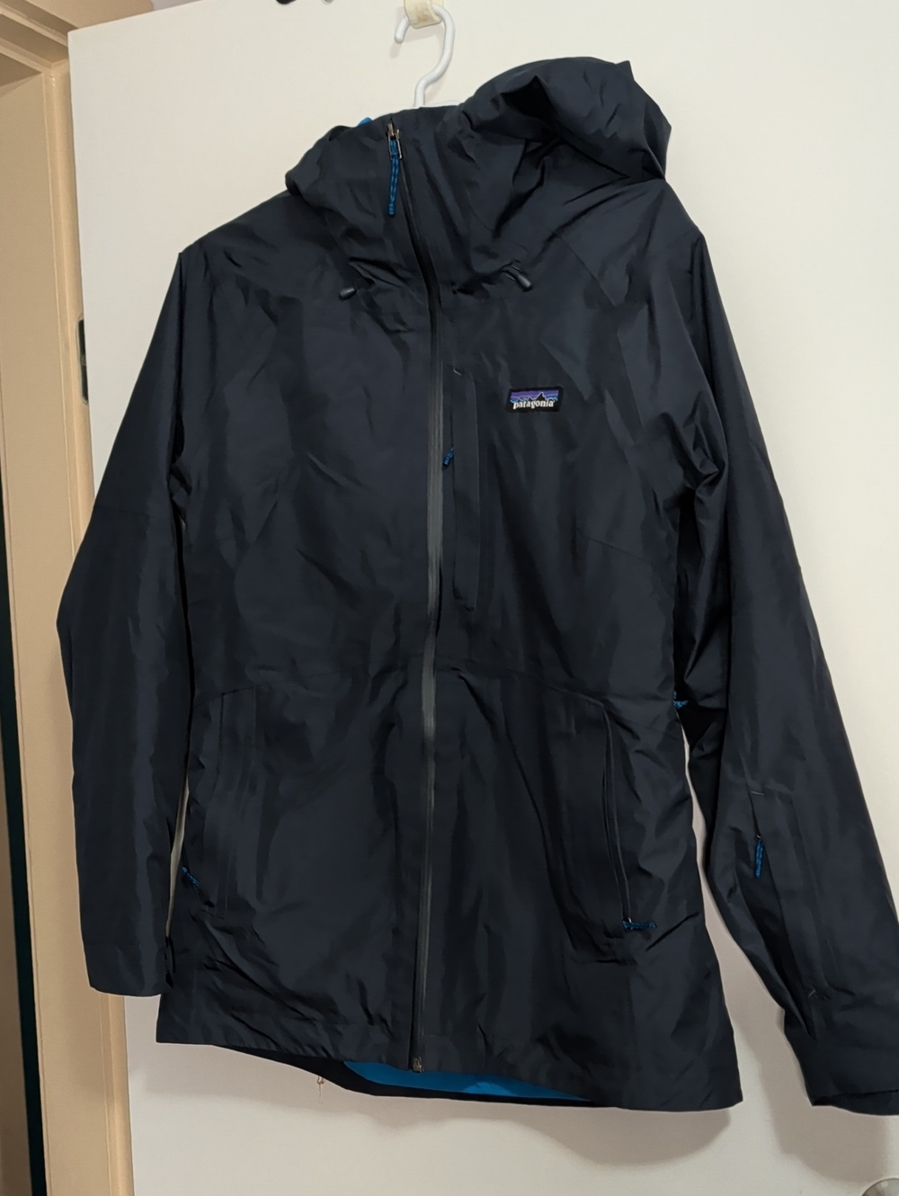 Patagonia Women's Dark Blue 3-in-1 Ski Jacket medium navy NWT